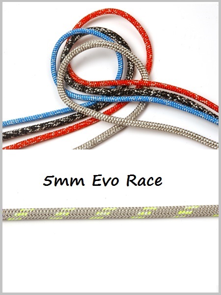 5mm - Evo Race Dyneema (Silver)
